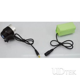 3.7v 18650 head lamp Rechargeable battery pack  UD09107